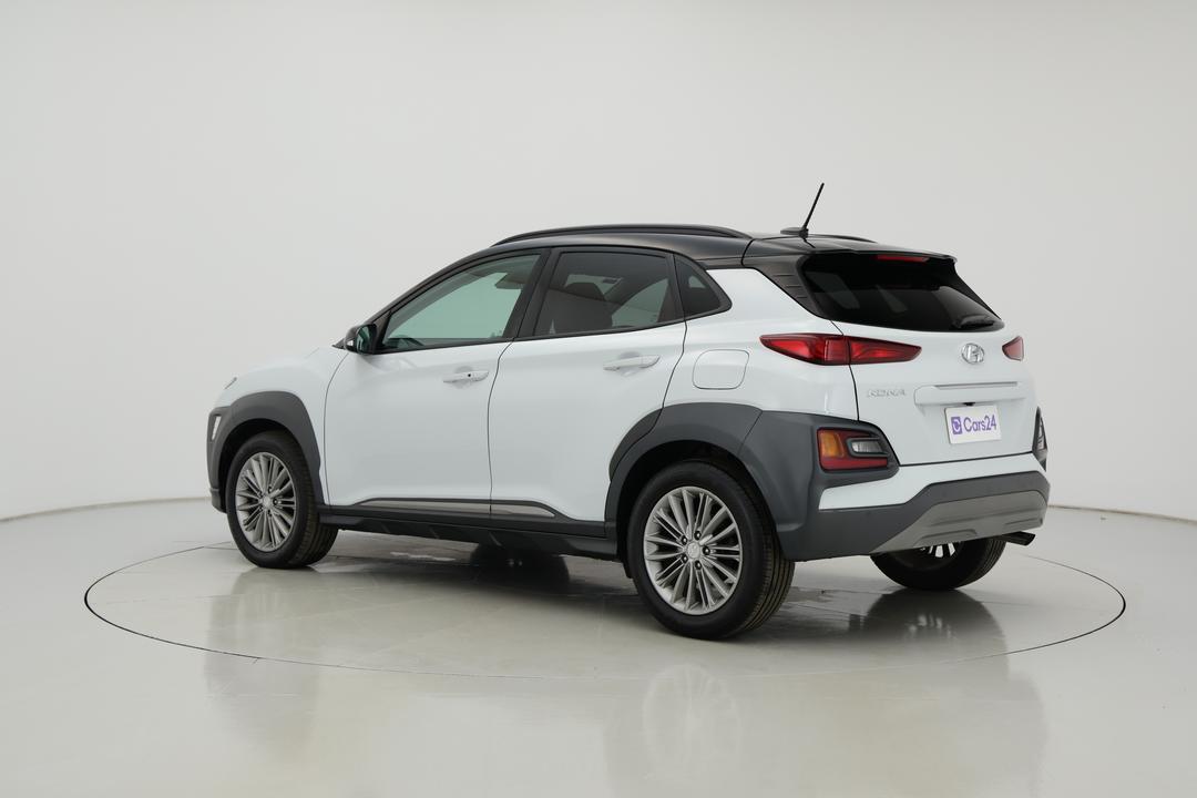 2017 Hyundai Kona Elite (FWD), Automatic, 90091 km, Left Back Diagonal (45- Degree) View