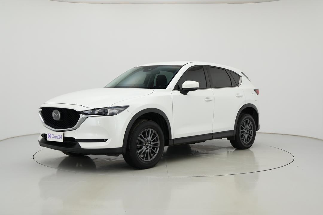 2021 Mazda CX-5 Maxx Sport (FWD), Automatic, 74279 km, Left Front Diagonal (45- Degree) View