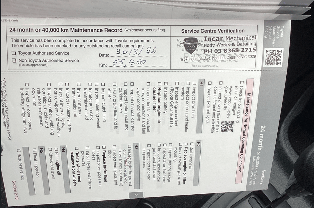 2019 Toyota Yaris Ascent, Automatic, 56670 km, Service History