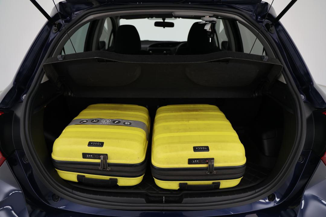 2019 Toyota Yaris Ascent, Automatic, 56670 km, Boot Inside View with Luggage