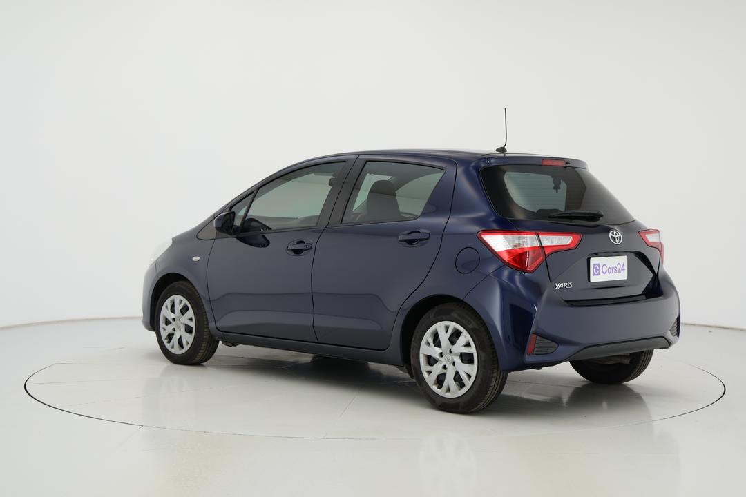 2019 Toyota Yaris Ascent, Automatic, 56670 km, Left Back Diagonal (45- Degree) View