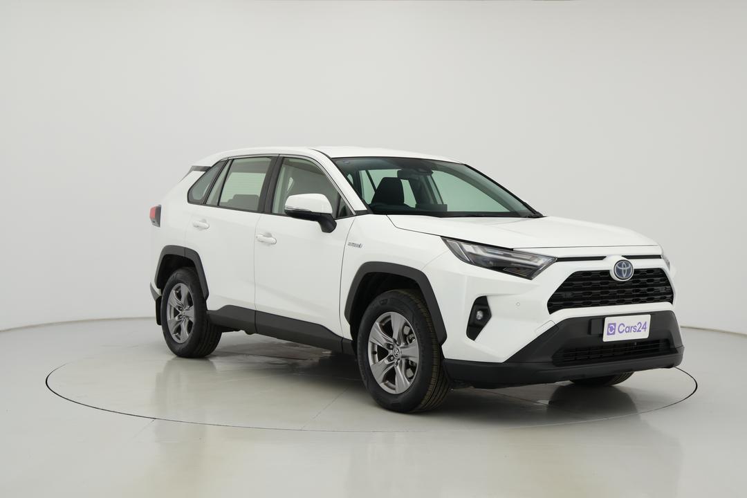 2022 Toyota RAV4 Gx (2WD) Hybrid, Automatic, 69044 km, Right Front Diagonal (45- Degree) View