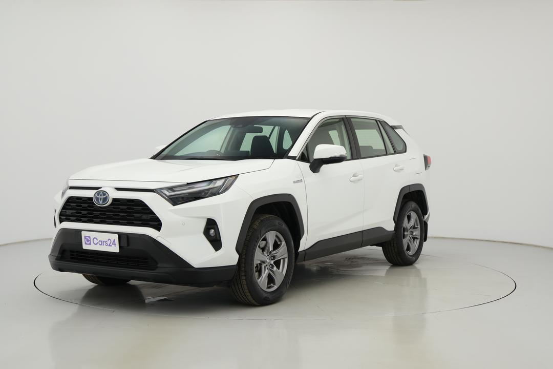 2022 Toyota RAV4 Gx (2WD) Hybrid, Automatic, 69044 km, Left Front Diagonal (45- Degree) View