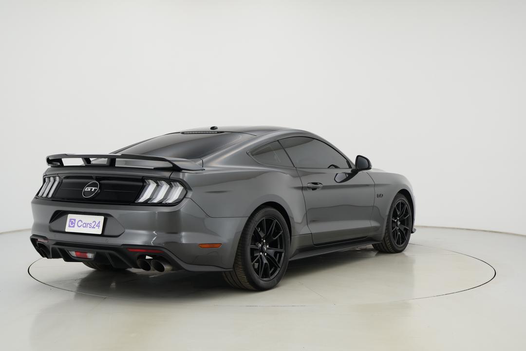 2020 Ford Mustang Gt 5.0 V8, Automatic, 47816 km, Right Back Diagonal (45- Degree) View