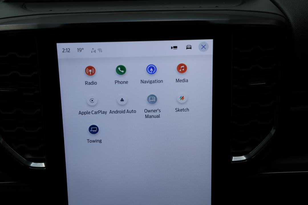 2024 Ford Everest Trend (4WD), Automatic, 45430 km, Dashboard View