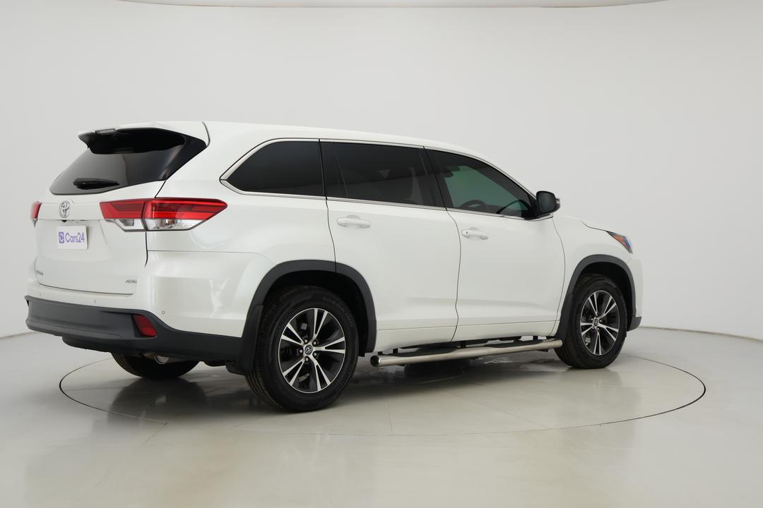 2019 Toyota Kluger Gx (4x4), Automatic, 85734 km, Right Back Diagonal (45- Degree) View