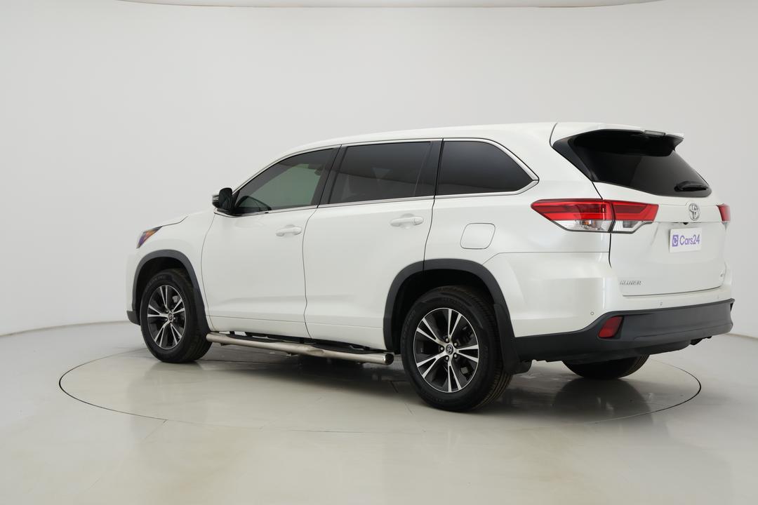 2019 Toyota Kluger Gx (4x4), Automatic, 85734 km, Left Back Diagonal (45- Degree) View