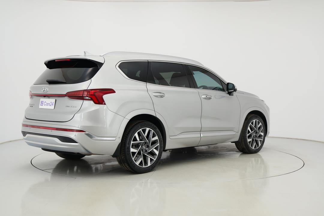 2022 Hyundai Santa Fe Highlander Crdi (AWD), Automatic, 49233 km, Right Back Diagonal (45- Degree) View