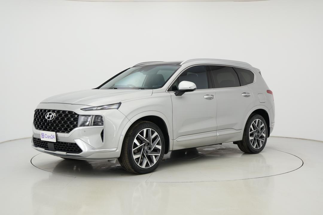 2022 Hyundai Santa Fe Highlander Crdi (AWD), Automatic, 49233 km, Left Front Diagonal (45- Degree) View