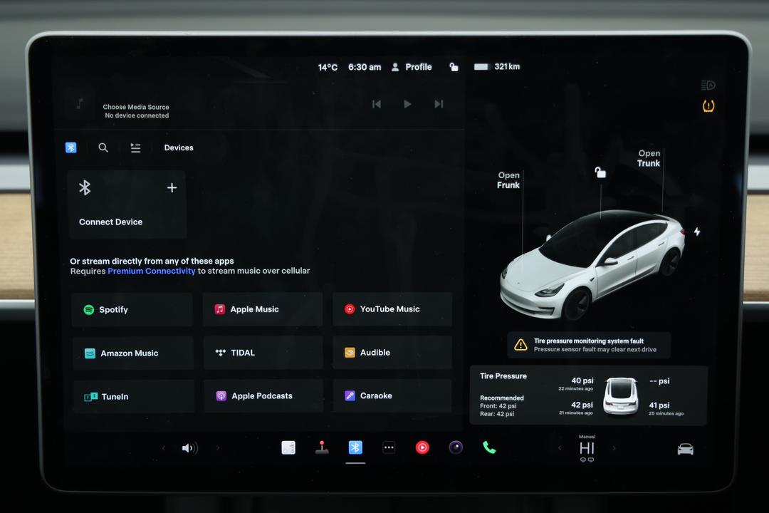 2021 Tesla Model 3 Standard Range Plus RWD, Automatic, 84759 km, Android/Apple Car Play