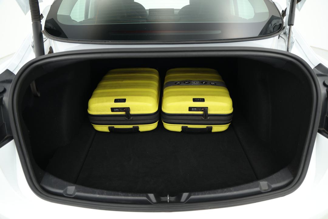 2021 Tesla Model 3 Standard Range Plus RWD, Automatic, 84759 km, Boot Inside View with Luggage