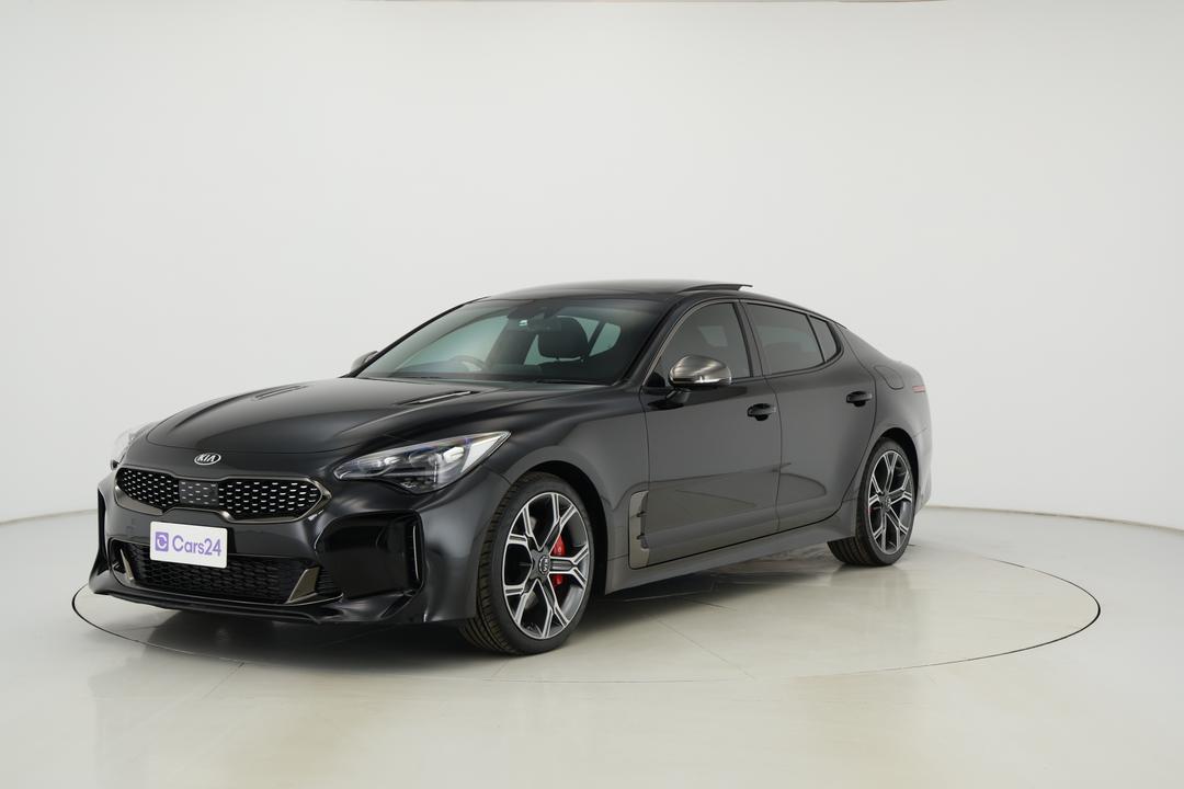 2017 Kia Stinger Gt (black Leather), Automatic, 41487 km, Left Front Diagonal (45- Degree) View