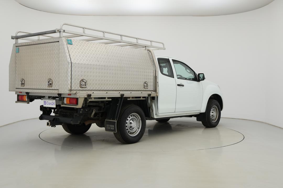 2017 Isuzu D-MAX Sx Hi-ride (4x2), Automatic, 118991 km, Right Back Diagonal (45- Degree) View