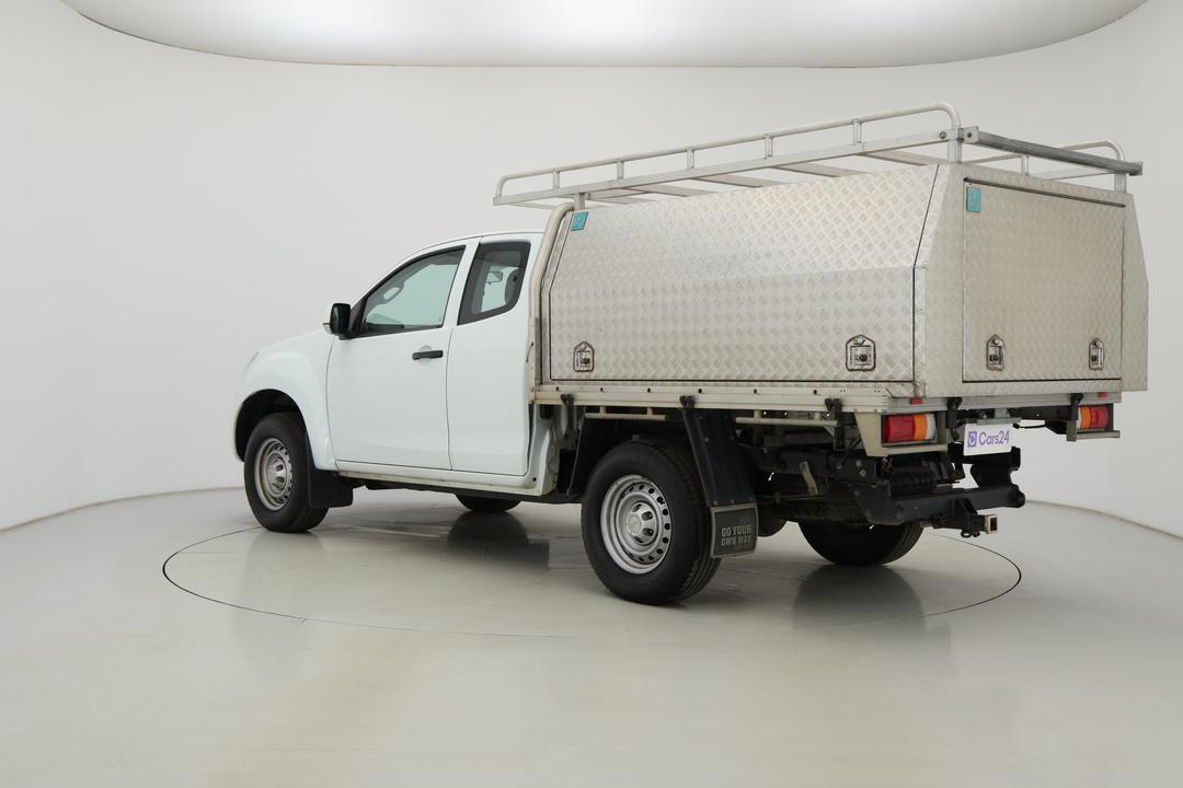 2017 Isuzu D-MAX Sx Hi-ride (4x2), Automatic, 118991 km, Left Back Diagonal (45- Degree) View