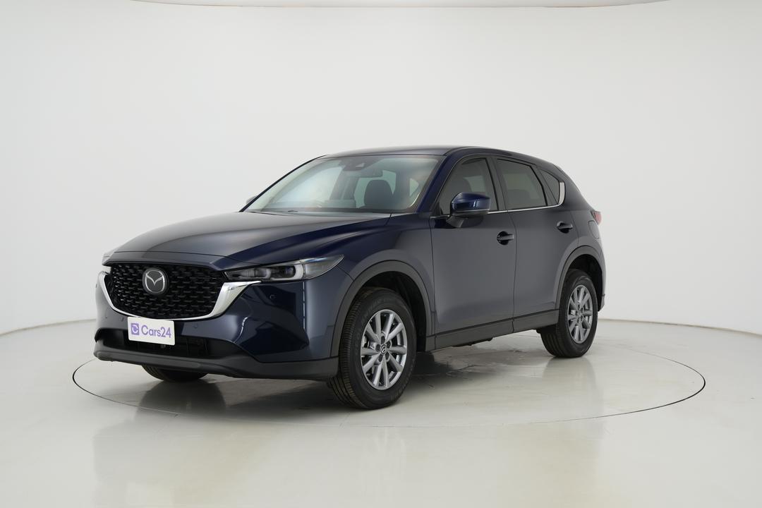 2022 Mazda CX-5 Maxx Sport (FWD), Automatic, 22388 km, Left Front Diagonal (45- Degree) View