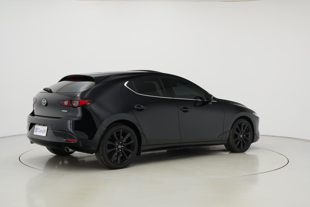 2021 Mazda 3 G25 Astina, Automatic, 83683 km, Right Back Diagonal (45- Degree) View