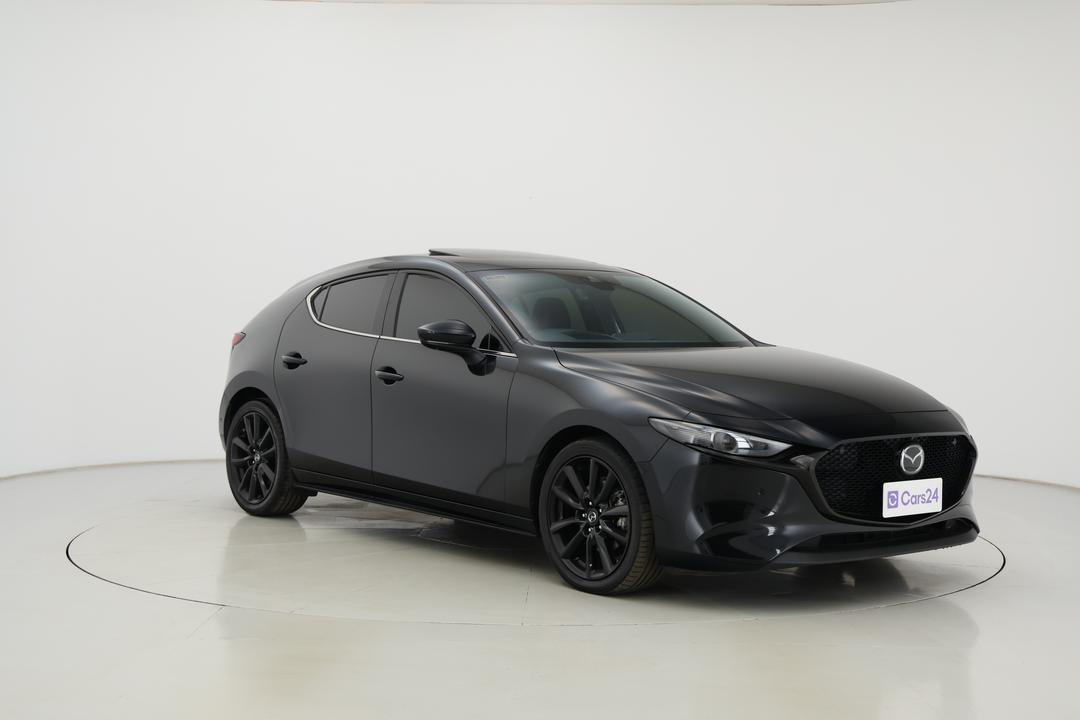 2021 Mazda 3 G25 Astina, Automatic, 83683 km, Right Front Diagonal (45- Degree) View