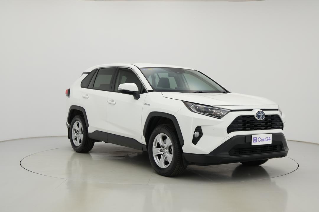 2021 Toyota RAV4 Gx (AWD) Hybrid, Automatic, 45467 km, Right Front Diagonal (45- Degree) View