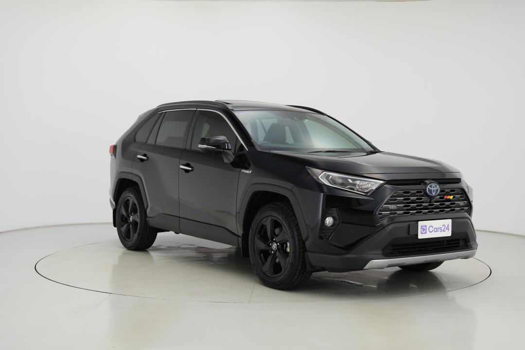 2020 Toyota RAV4 Cruiser (AWD) Hybrid, Automatic, 154992 km, Right Front Diagonal (45- Degree) View