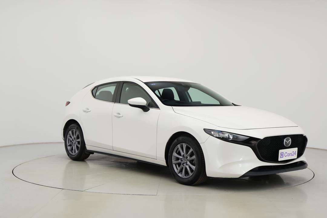 2021 Mazda 3 G20 Pure, Automatic, 107077 km, Right Front Diagonal (45- Degree) View