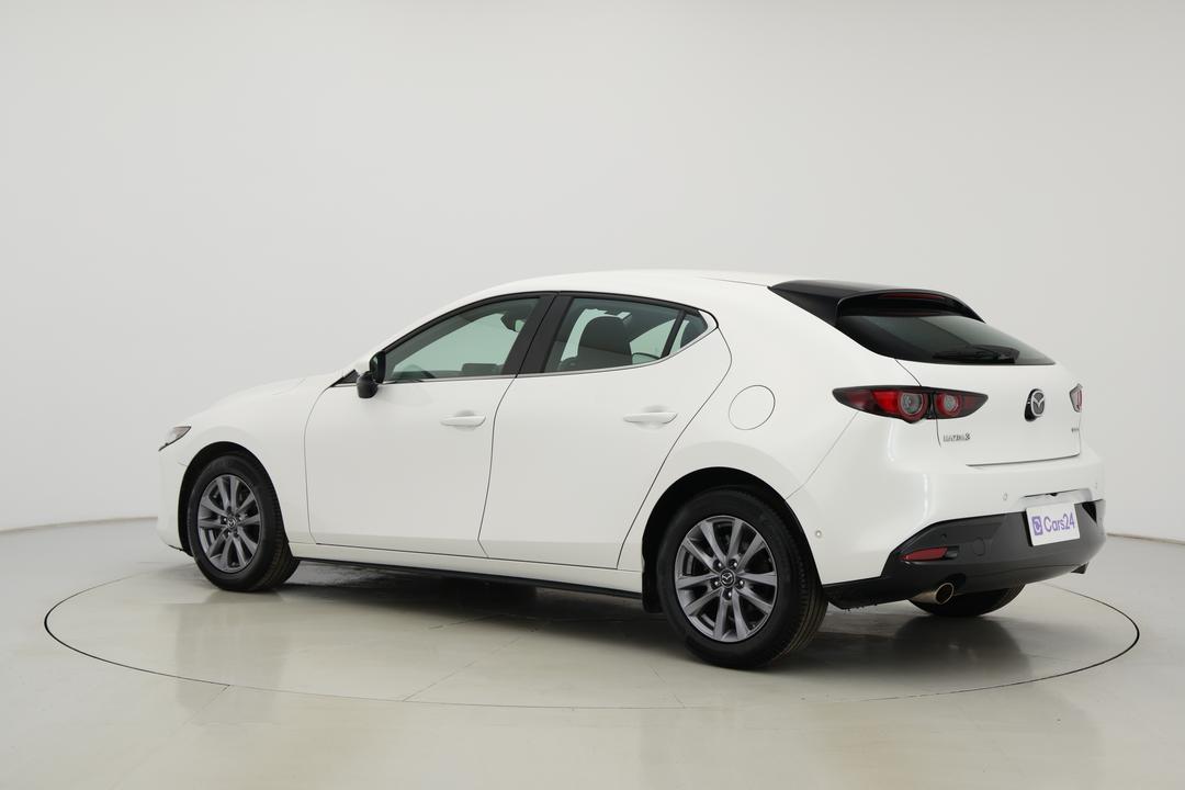 2021 Mazda 3 G20 Pure, Automatic, 107077 km, Left Back Diagonal (45- Degree) View