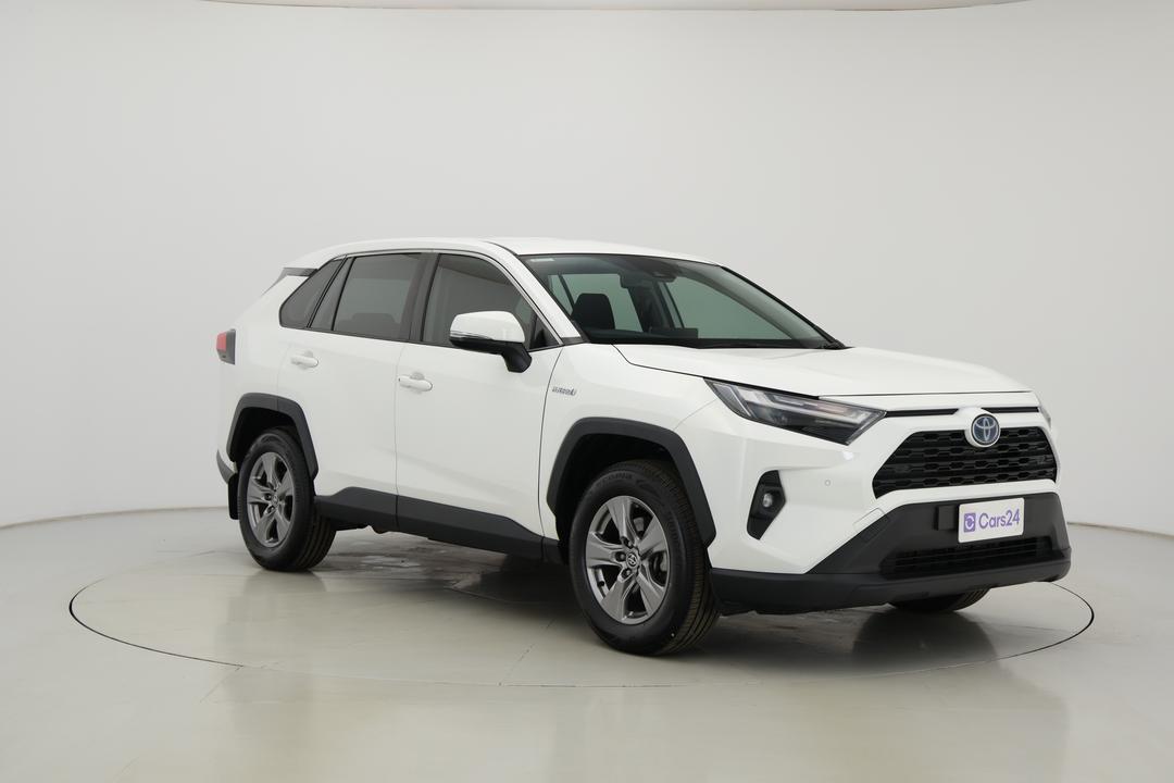 2022 Toyota RAV4 Gx (AWD) Hybrid, Automatic, 109766 km, Right Front Diagonal (45- Degree) View