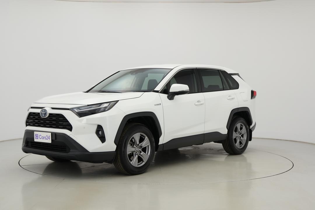 2022 Toyota RAV4 Gx (AWD) Hybrid, Automatic, 109766 km, Left Front Diagonal (45- Degree) View