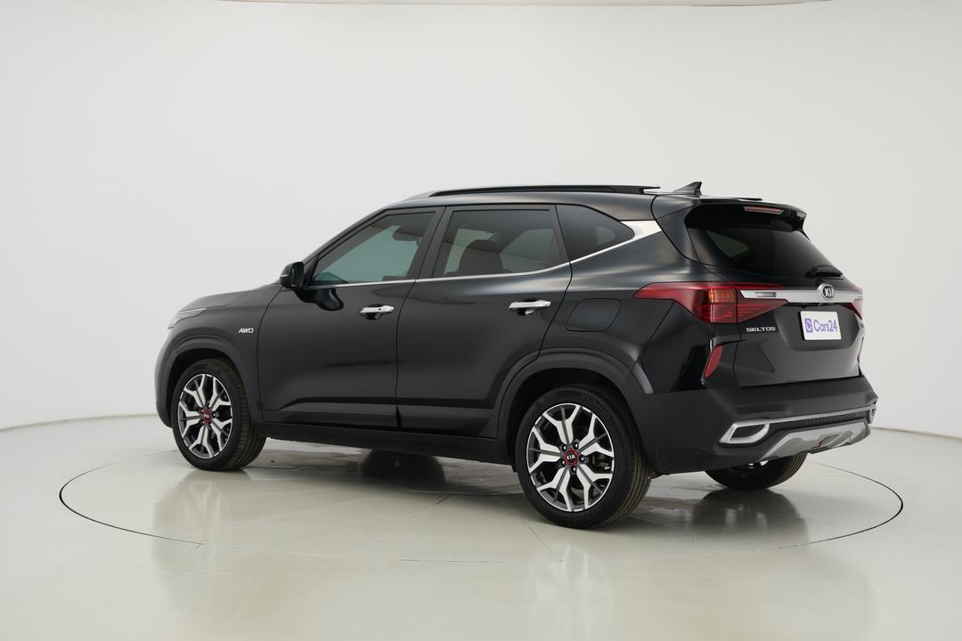 2021 Kia Seltos Gt-line (AWD), Automatic, 52079 km, Left Back Diagonal (45- Degree) View