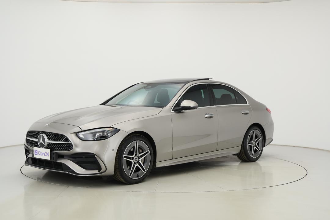 2022 Mercedes-benz C200 Mhev, Automatic, 34064 km, Left Front Diagonal (45- Degree) View