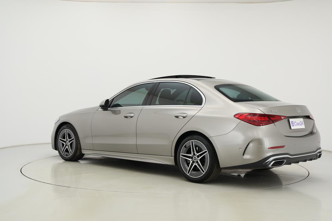 2022 Mercedes-benz C200 Mhev, Automatic, 34064 km, Left Back Diagonal (45- Degree) View