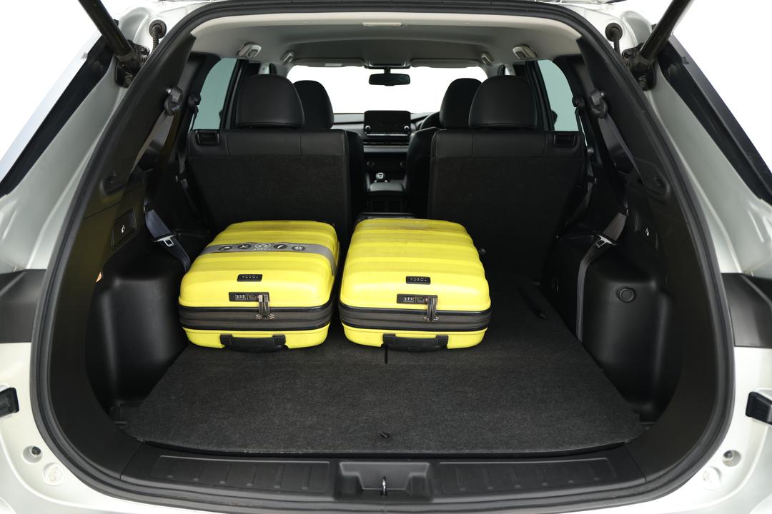 2023 Mitsubishi Outlander Aspire 7 Seat (2WD), Automatic, 60306 km, Boot Inside View with Luggage