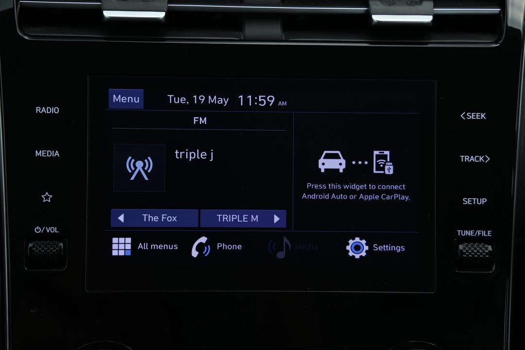 2021 Hyundai Tucson (FWD), Automatic, 47758 km, Steering Wheel Close-up