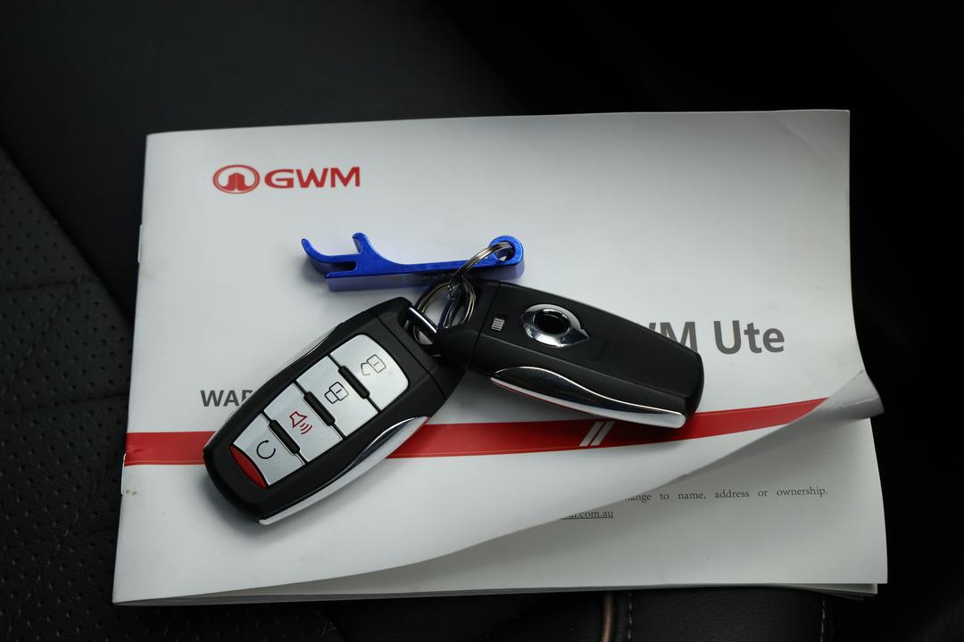 2023 GWM Ute Cannon-X (4x4), Automatic, 37421 km, Pedals and Footmat