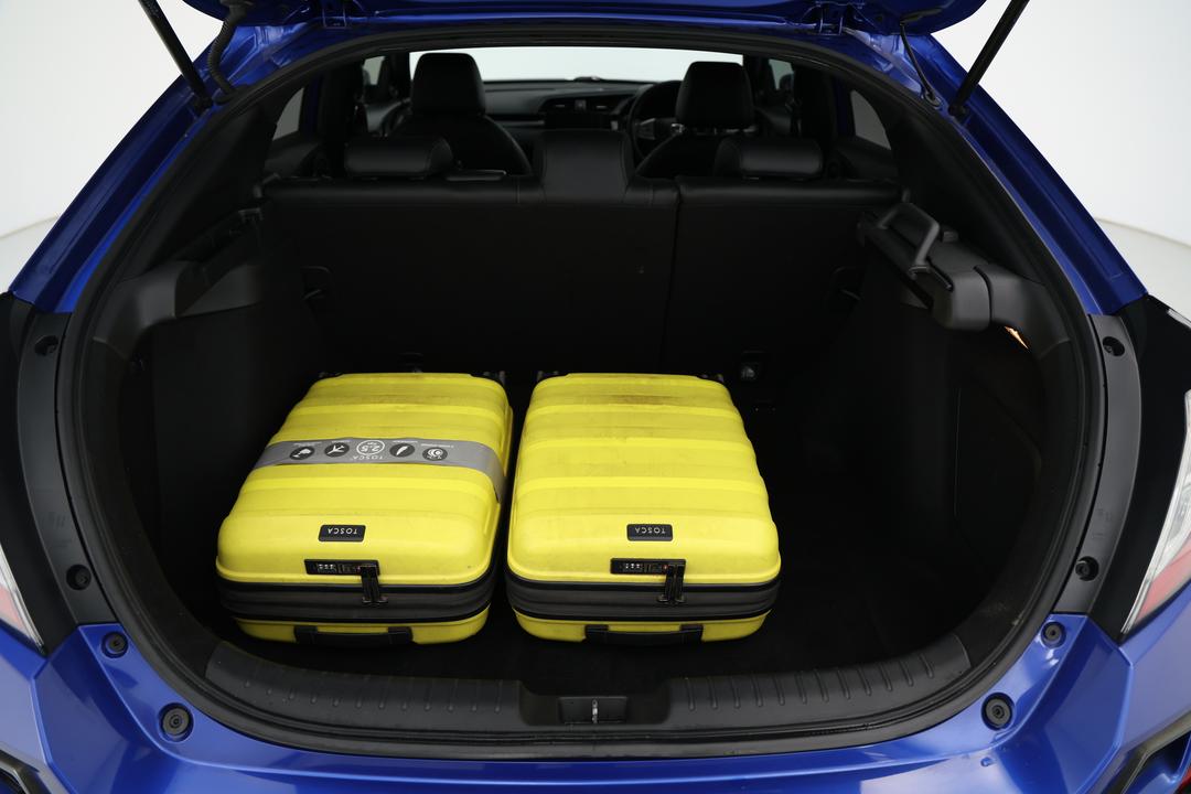 2021 Honda Civic Vti-lx, Automatic, 50624 km, Boot Inside View with Luggage