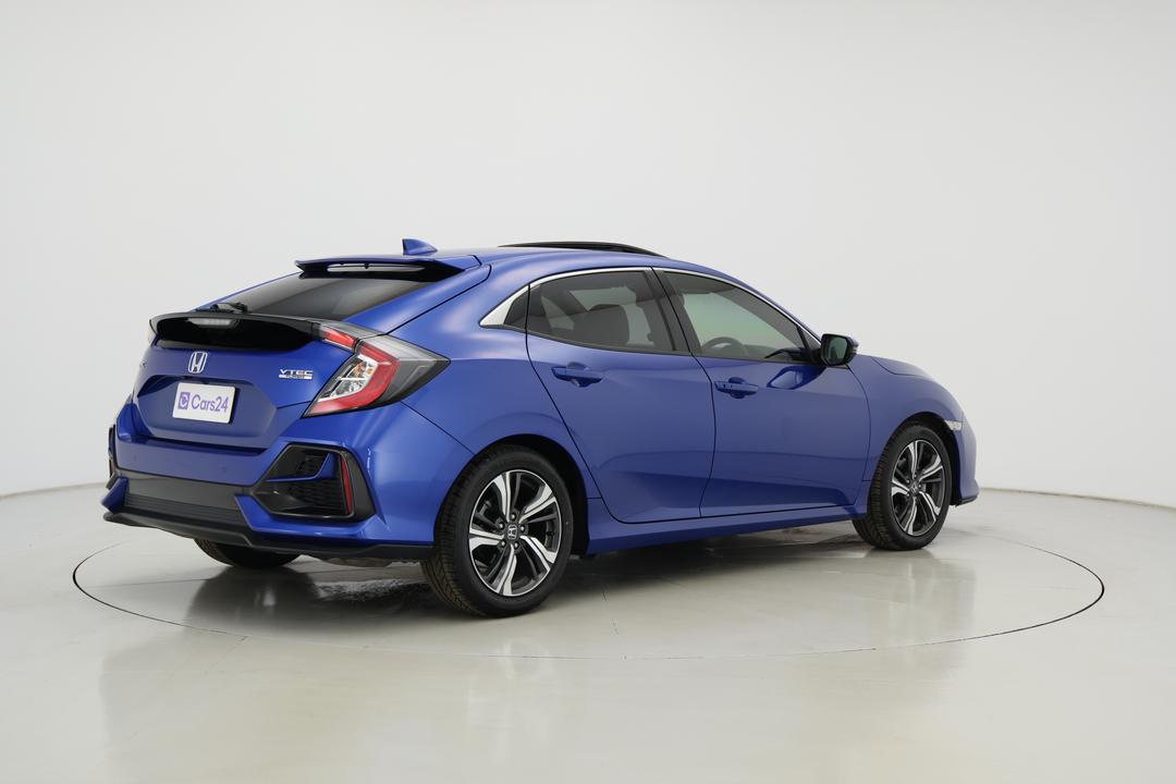 2021 Honda Civic Vti-lx, Automatic, 50624 km, Right Back Diagonal (45- Degree) View