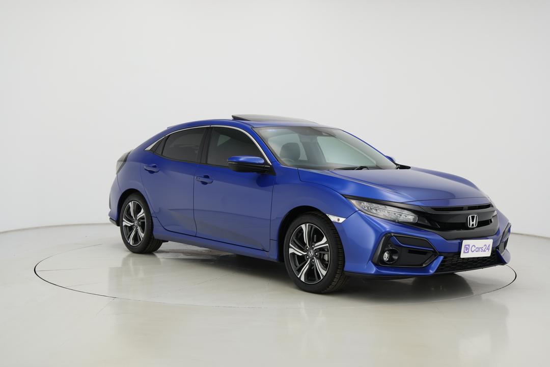 2021 Honda Civic Vti-lx, Automatic, 50624 km, Right Front Diagonal (45- Degree) View