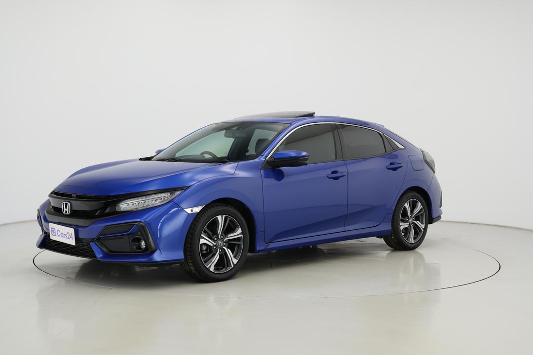 2021 Honda Civic Vti-lx, Automatic, 50624 km, Left Front Diagonal (45- Degree) View