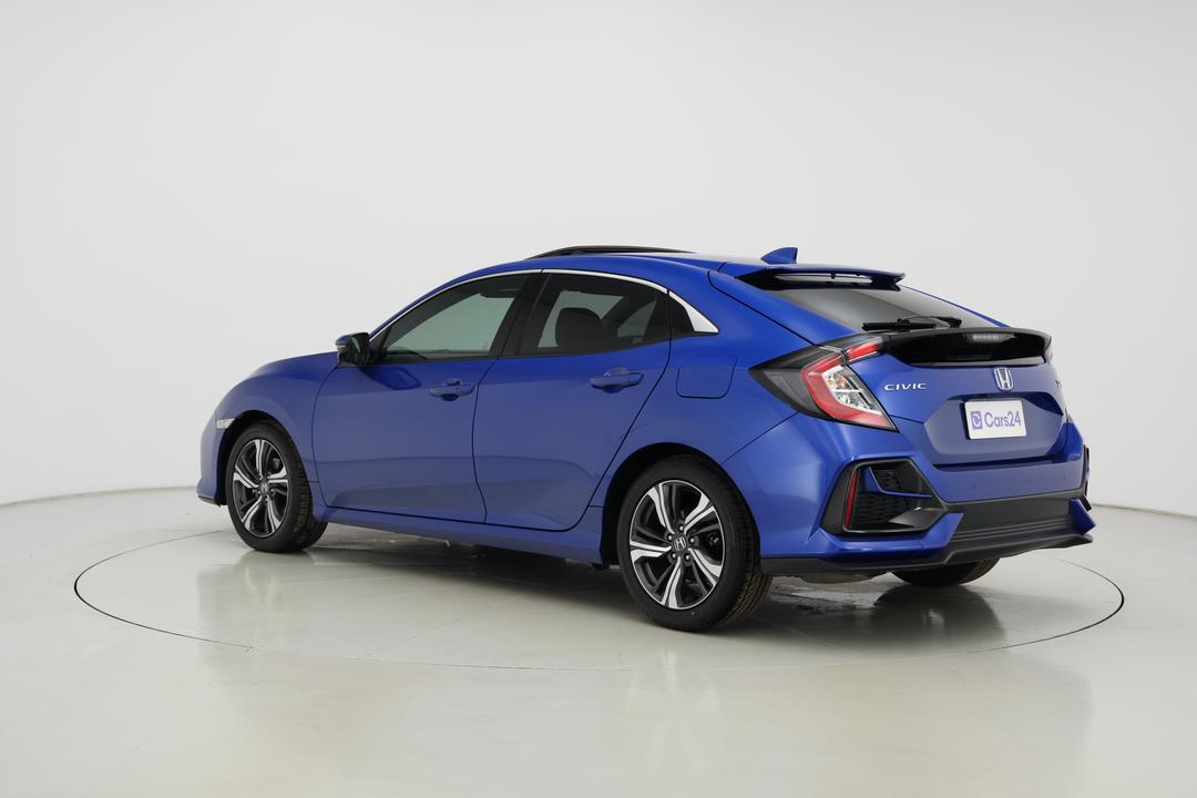 2021 Honda Civic Vti-lx, Automatic, 50624 km, Left Back Diagonal (45- Degree) View