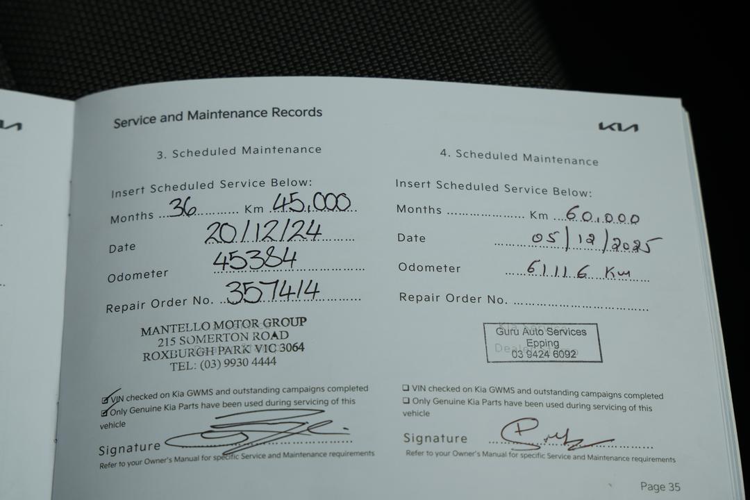2022 Kia Cerato S, Automatic, 66651 km, Service History