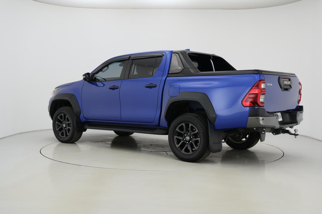 2022 Toyota Hilux Rogue (4x4), Automatic, 27945 km, Left Back Diagonal (45- Degree) View
