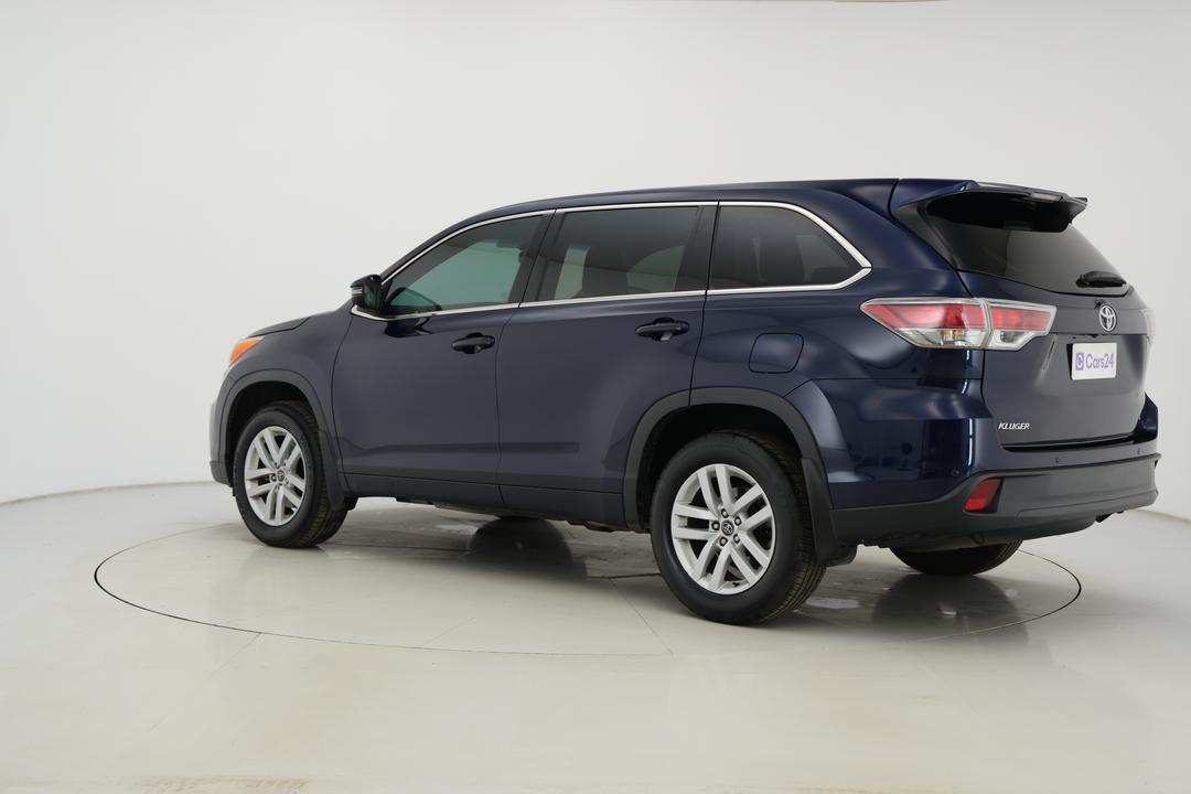 2016 Toyota Kluger Gx (4x2), Automatic, 117569 km, Left Back Diagonal (45- Degree) View