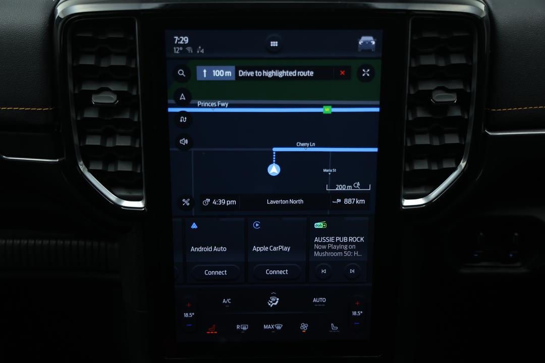 2019 Ford Ranger Wildtrak 3.2 (4x4), Automatic, 82280 km, Infotainment System