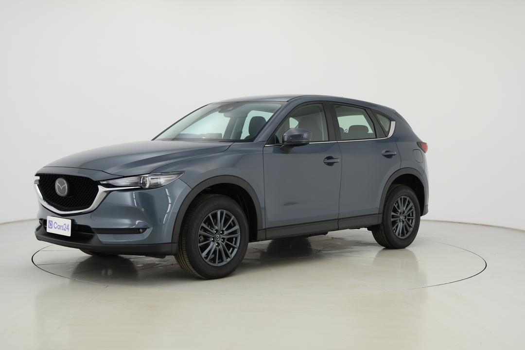 2021 Mazda CX-5 Maxx Sport (FWD), Automatic, 29208 km, Left Front Diagonal (45- Degree) View