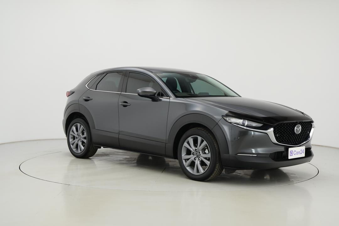 2023 Mazda CX-30 G20 Touring (FWD), Automatic, 7288 km, Right Front Diagonal (45- Degree) View