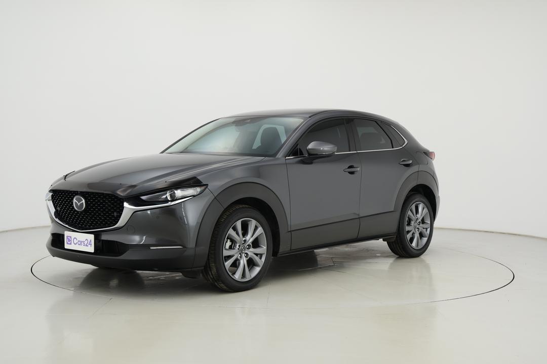 2023 Mazda CX-30 G20 Touring (FWD), Automatic, 7288 km, Left Front Diagonal (45- Degree) View