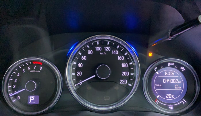 2017 Honda City ZX CVT, Petrol, Automatic, 44,209 km, Odometer Image