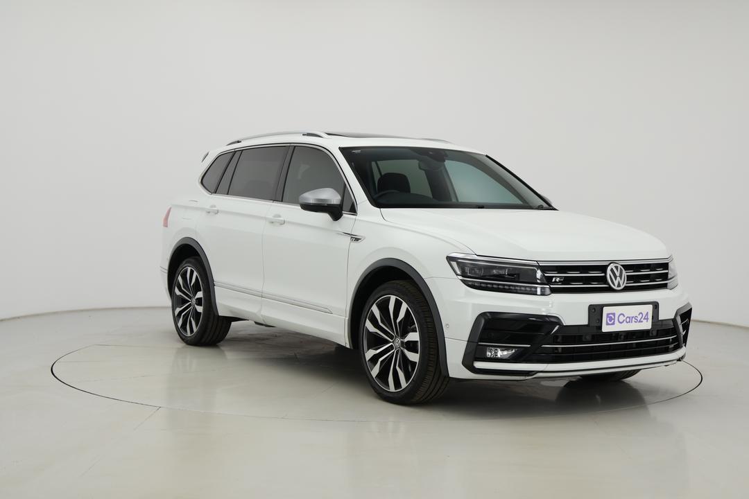 2019 Volkswagen Tiguan Allspace 162 Tsi Highline, Automatic, 90770 km, Right Front Diagonal (45- Degree) View