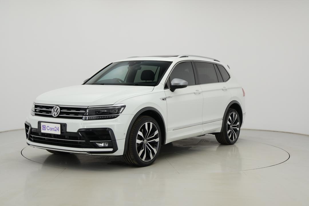 2019 Volkswagen Tiguan Allspace 162 Tsi Highline, Automatic, 90770 km, Left Front Diagonal (45- Degree) View