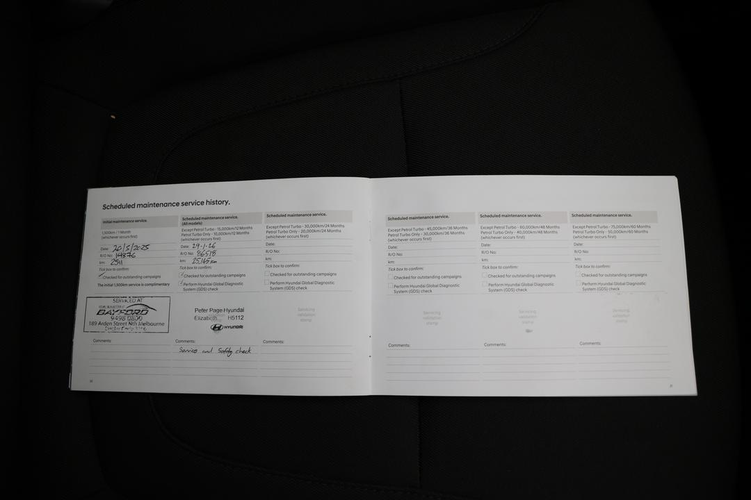 2024 Hyundai Tucson (FWD), Automatic, 25175 km, Service History