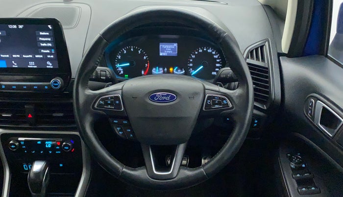 2018 Ford Ecosport TITANIUM + 1.5L PETROL AT, Petrol, Automatic, 60,253 km, Steering Wheel Close Up